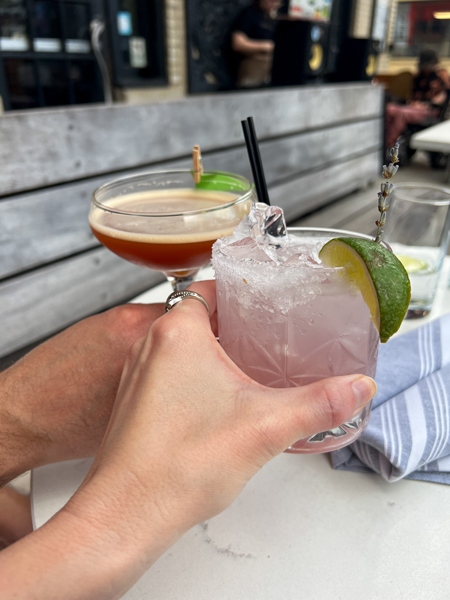 Cocktails cheers at Crave Dessert Bar