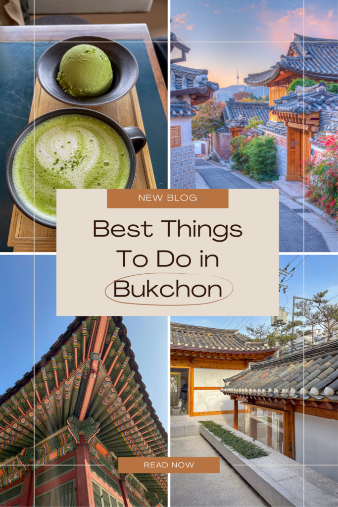 best things to do in bukchon korea