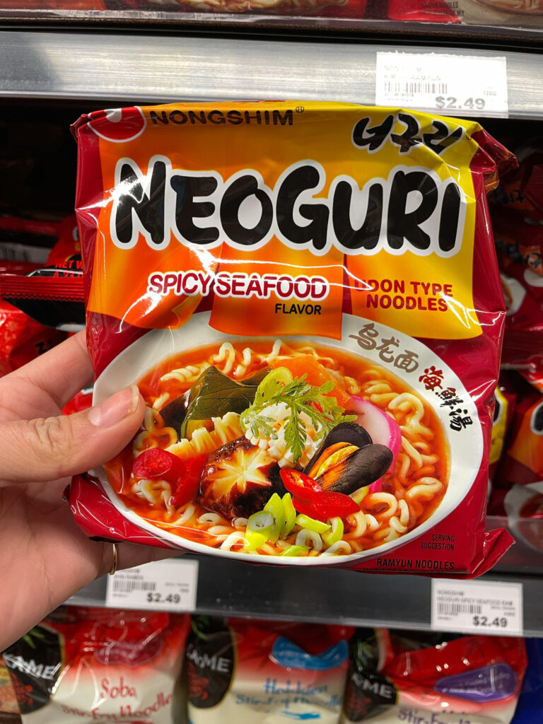 neoguri korean noodles